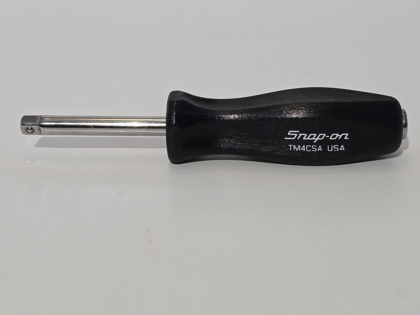 NEW! 🇺🇸 Snap-on Tools USA BLACK Hard Handle 1/4″ Standard Shank Driver TM4CSA