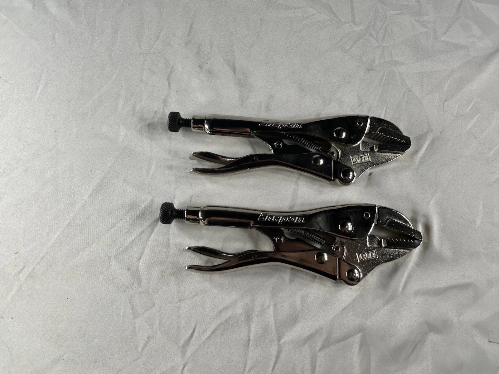 Snap-on 7″ Flat Jaw Locking Pliers LP7F Really Nice 1 PER ORDER