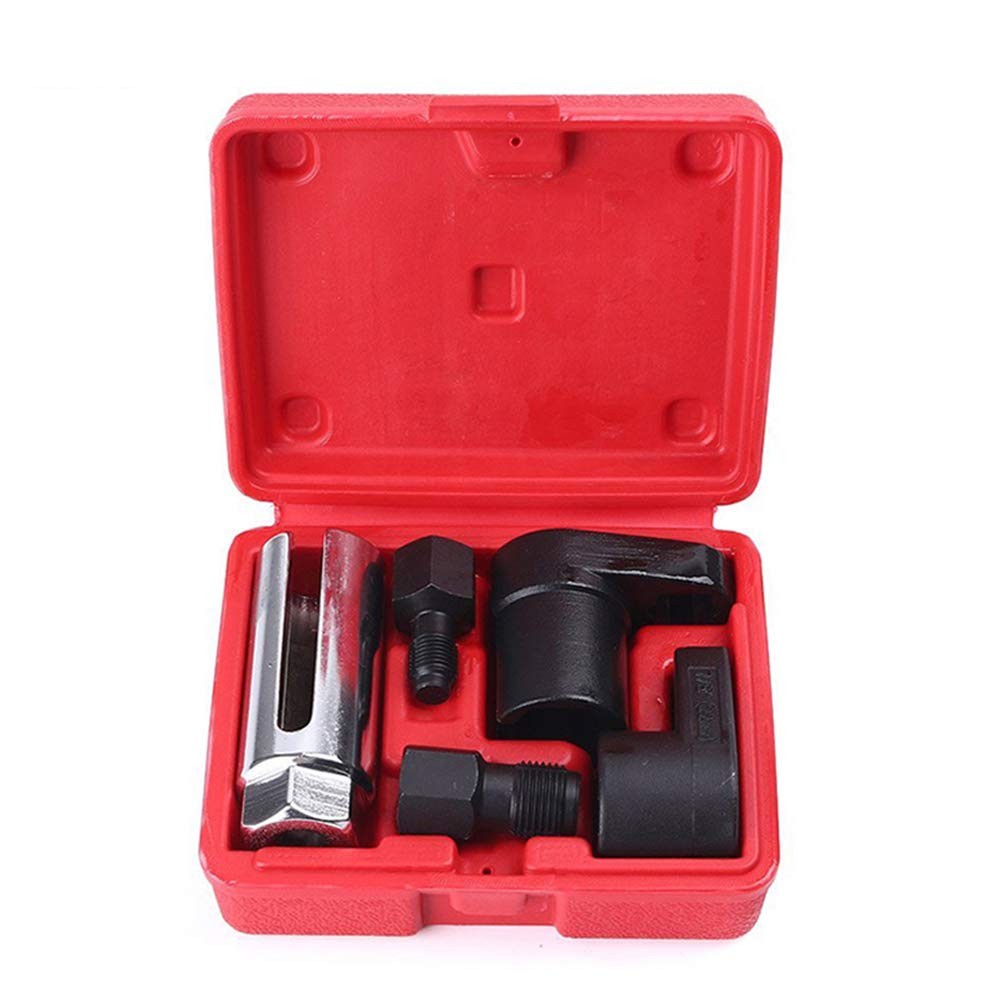 Oxygen Sensor Socket Wrench Removal Tool Thread Chaser Set 5Pc Auto