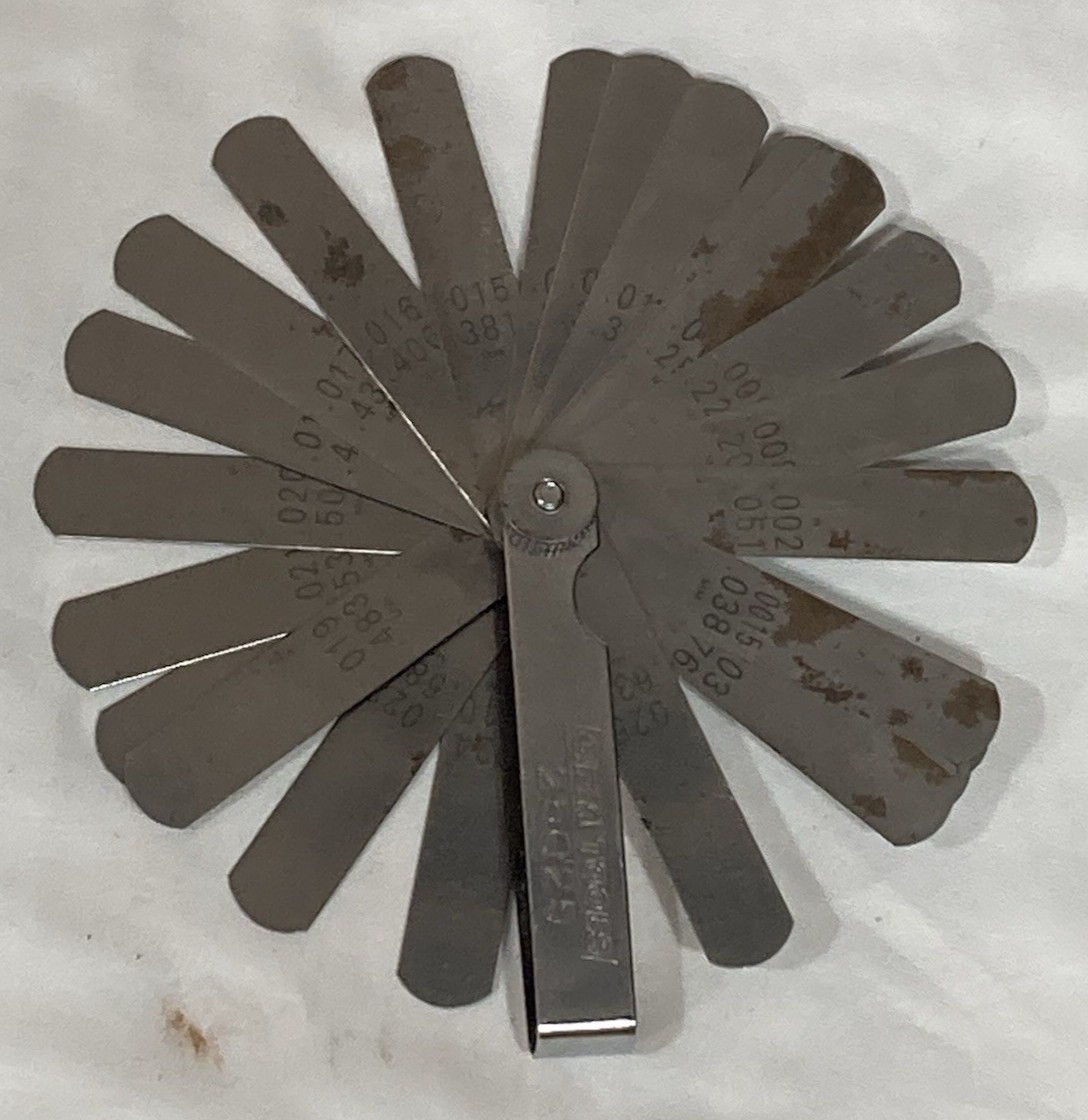 OEM Tools 26-Blade Master Feeler Gauge Measure Barrel-Frame Gap Clearance 25025