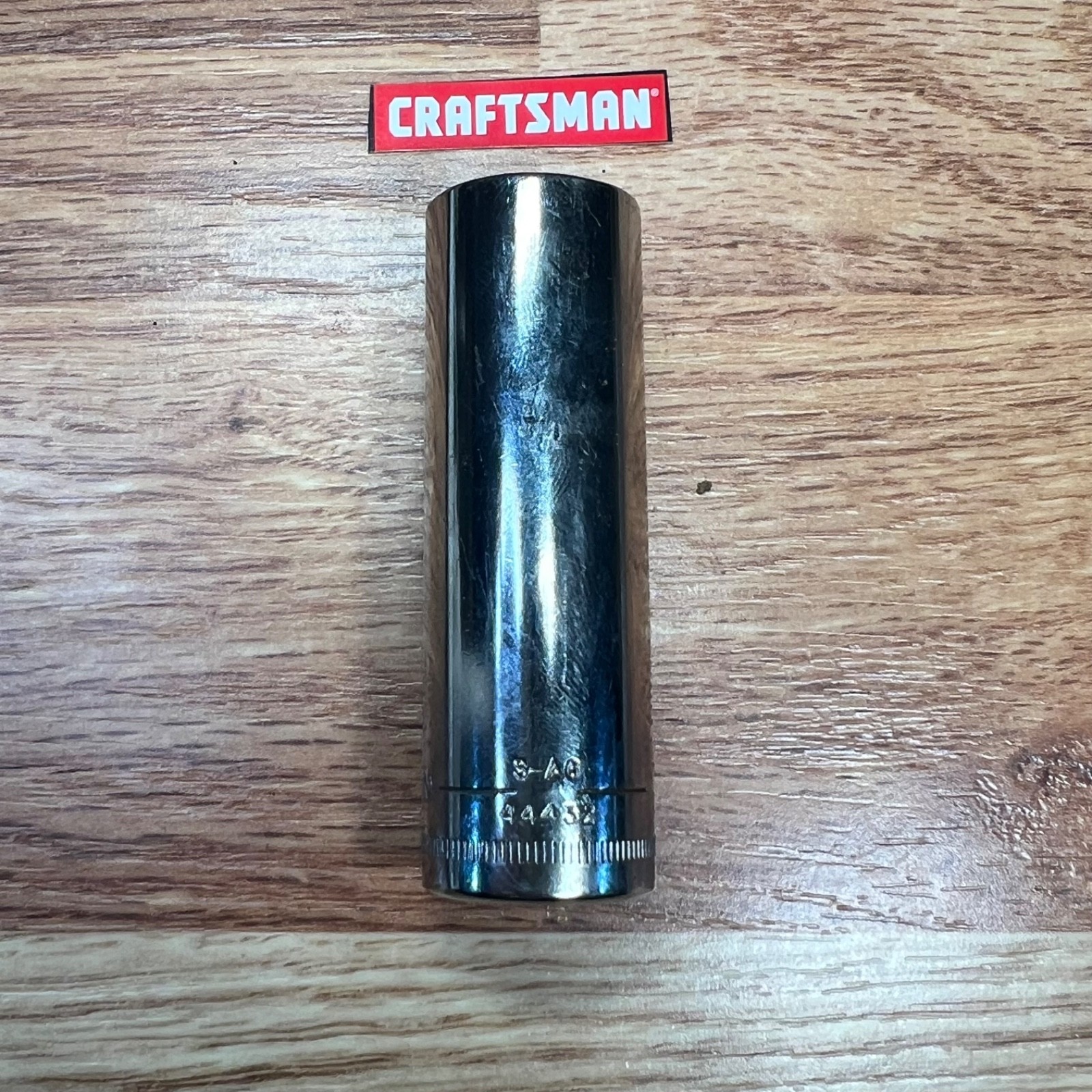 Craftsman S-AG 44432 deep socket 15mm 6 point 3/8” drive Ultrasonic Cleaned