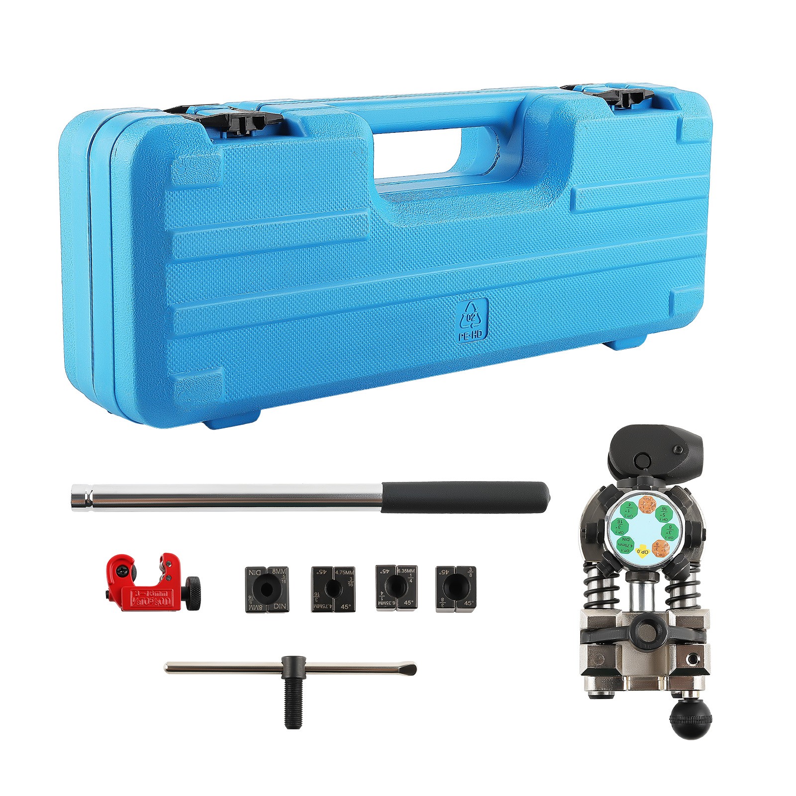 Brake Pipe Flaring Tool Kit Tube Brake Line Flaring Tool Kit 45 Degree Single