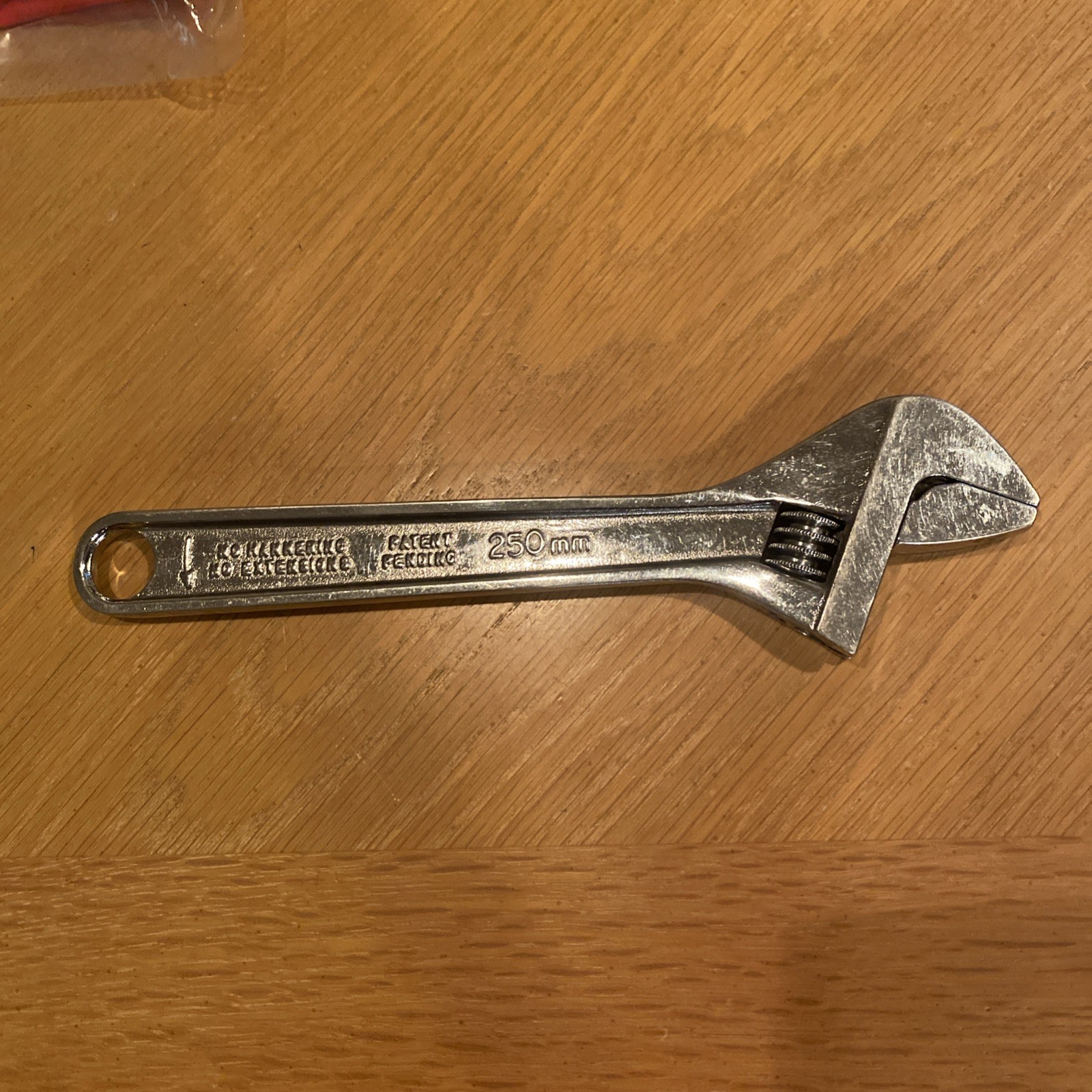 Snap-On Tools AD10 10″ 250mm Adjustable Wrench Chrome Made in USA