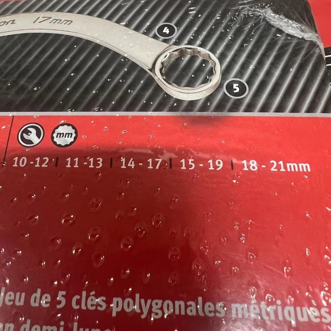 Snap on SOEXM CXM XOM Wrench Set, 4-piece set NEW