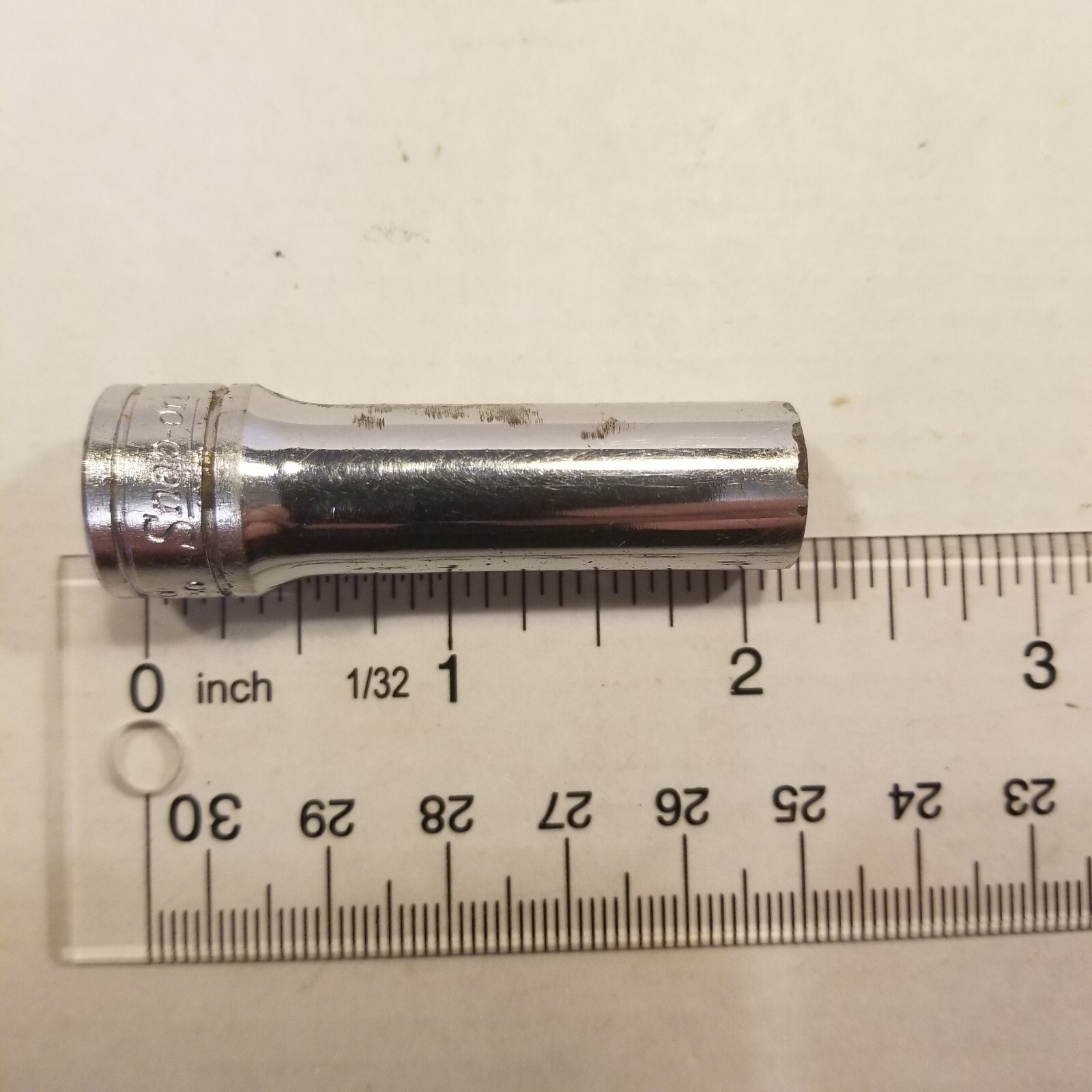 2 Snap-On Sockets 3/8″ Drive Deep 12 Point 3/4″ SF241 And 3/8″ SF121