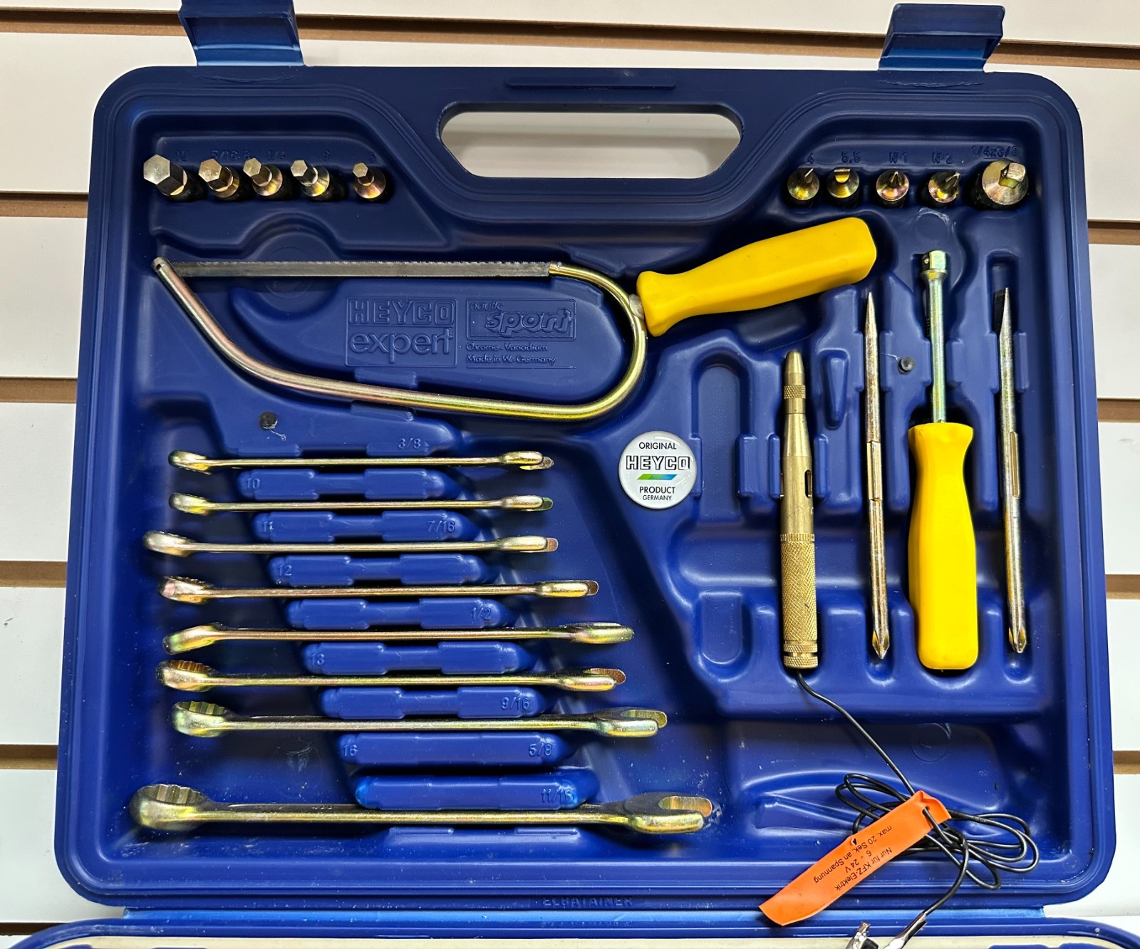 Heyco Expert Nautic Sport Toolkit Heyco Germany Tool Number: 61-55-M/AF