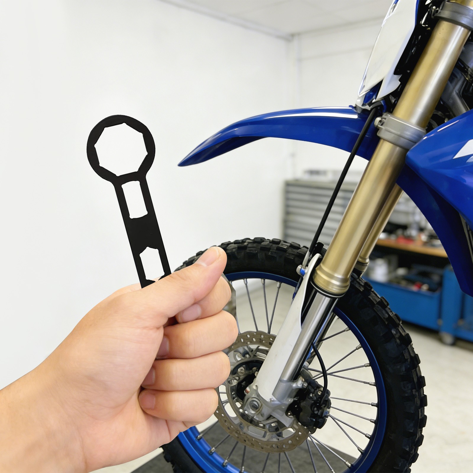 Fork Cap Wrench For Suzuki Honda CR CRF 250 450 Front Forks Rebuild Repair Tool