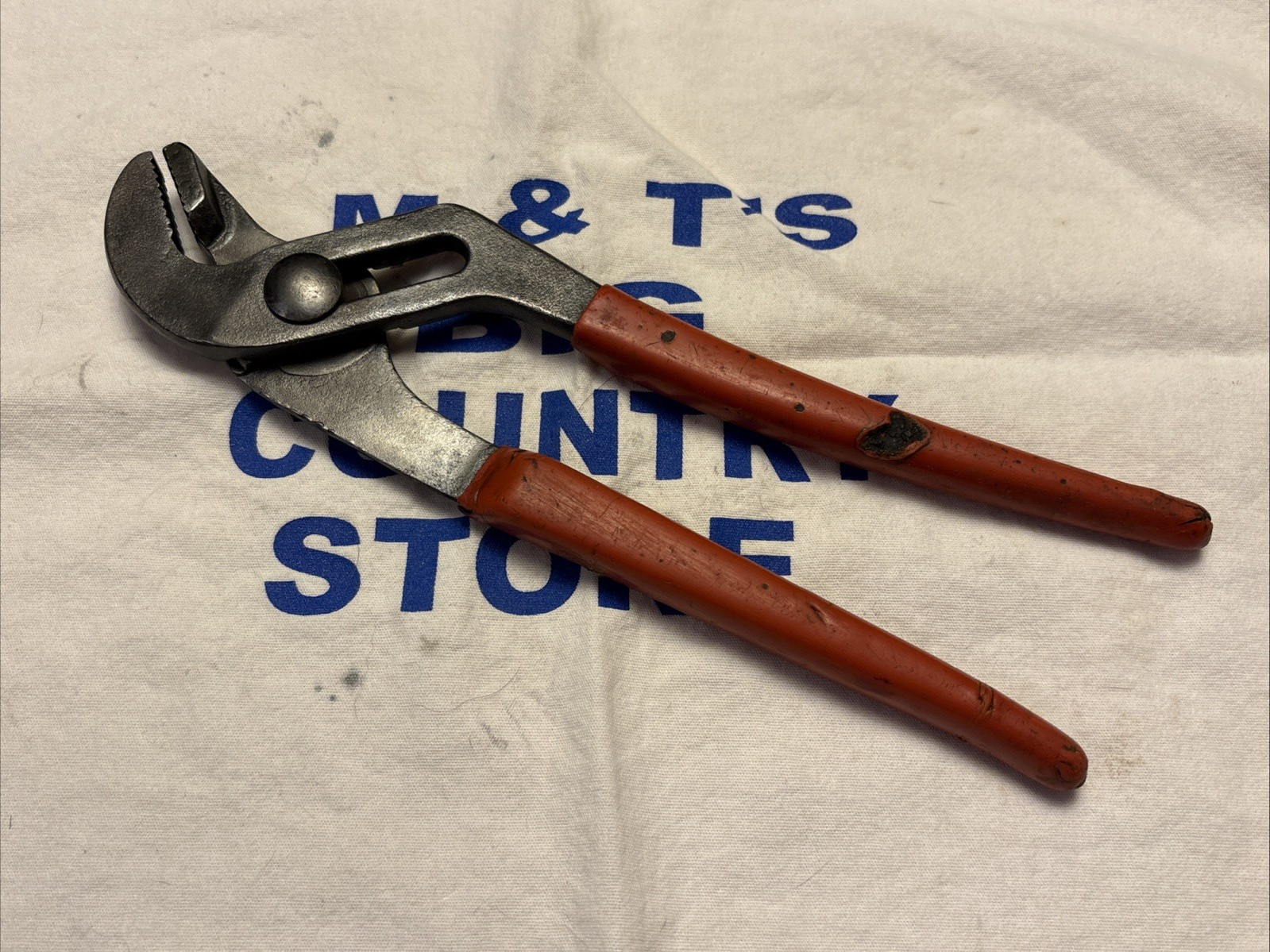 1990 Snap-on Tools USA 9″ Adjustable Joint Interlocking Channel Pliers 91CP