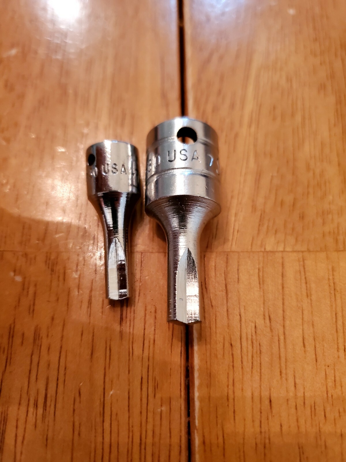 Snap On 1/4 3/8 Drive Clutch Tip Sockets Lot Of 2