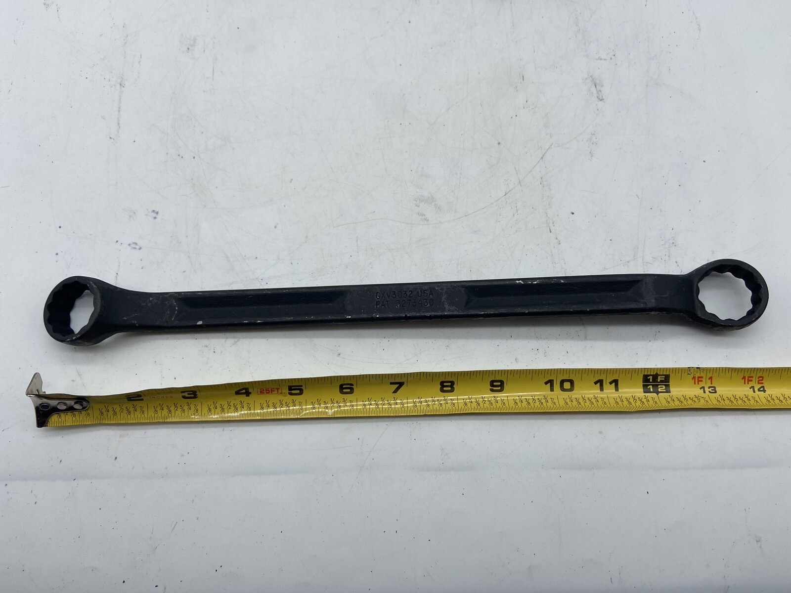 Snap On 15/16-1″ Industrial Finish Offset Box End Wrench GXV3032