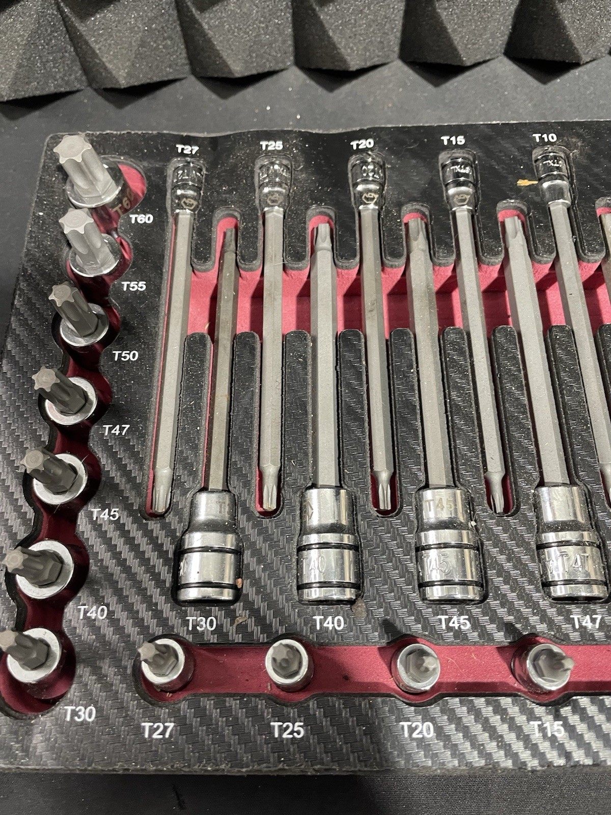 Matco SBS26V ADV Long Short Torx Bit Socket Set T8-T60