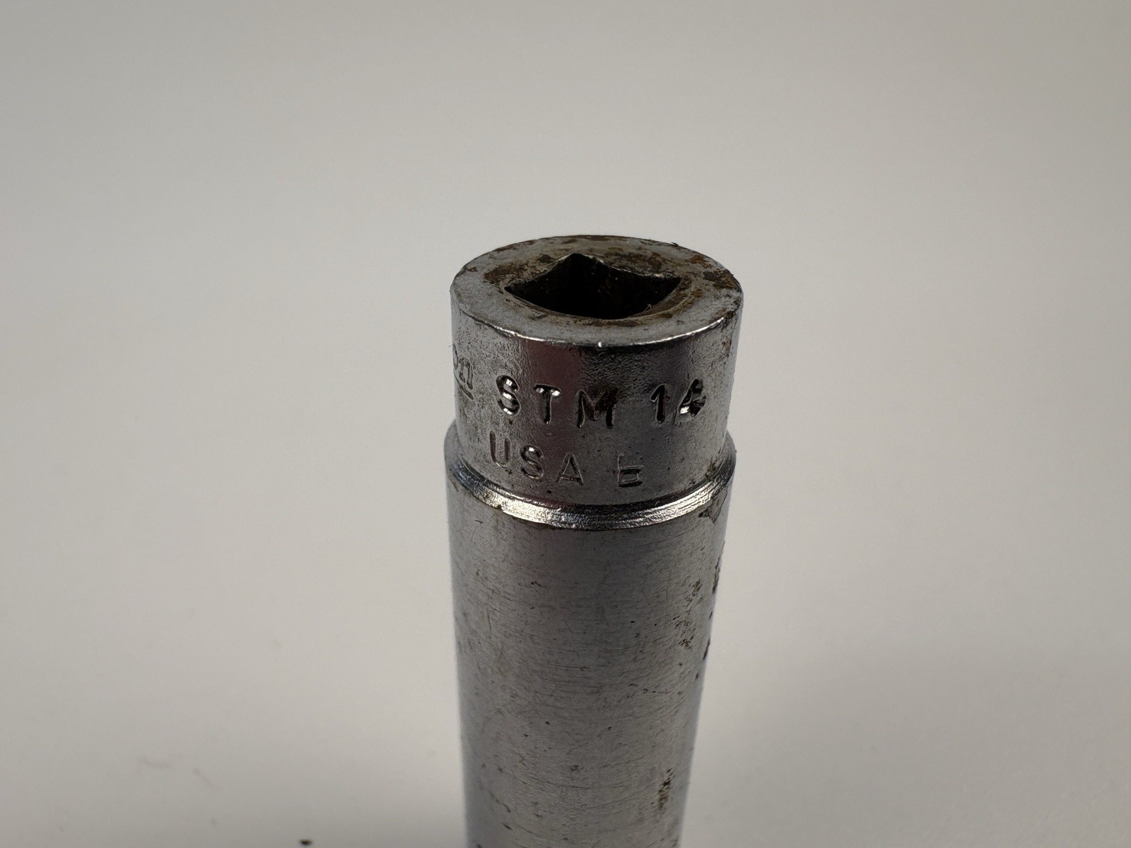 Snap-on 2 Pc 1/4” Drive SAE Deep 6-Point Socket Lot STM12 STM14 USA