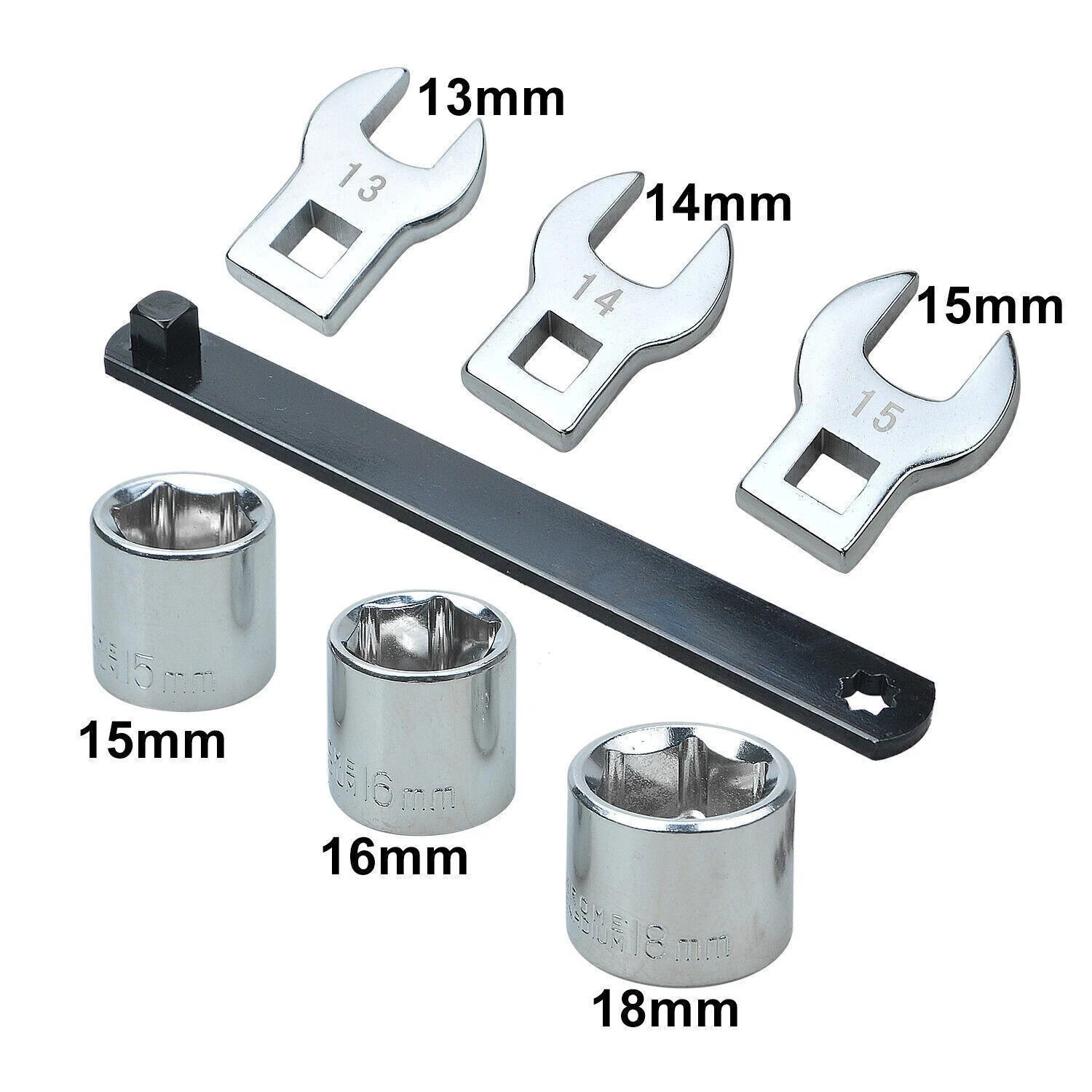 Serpentine Belt Tool Kit,Universal 3/8″ 1/2″ Drive Serpentine Belt Adjust Tighte