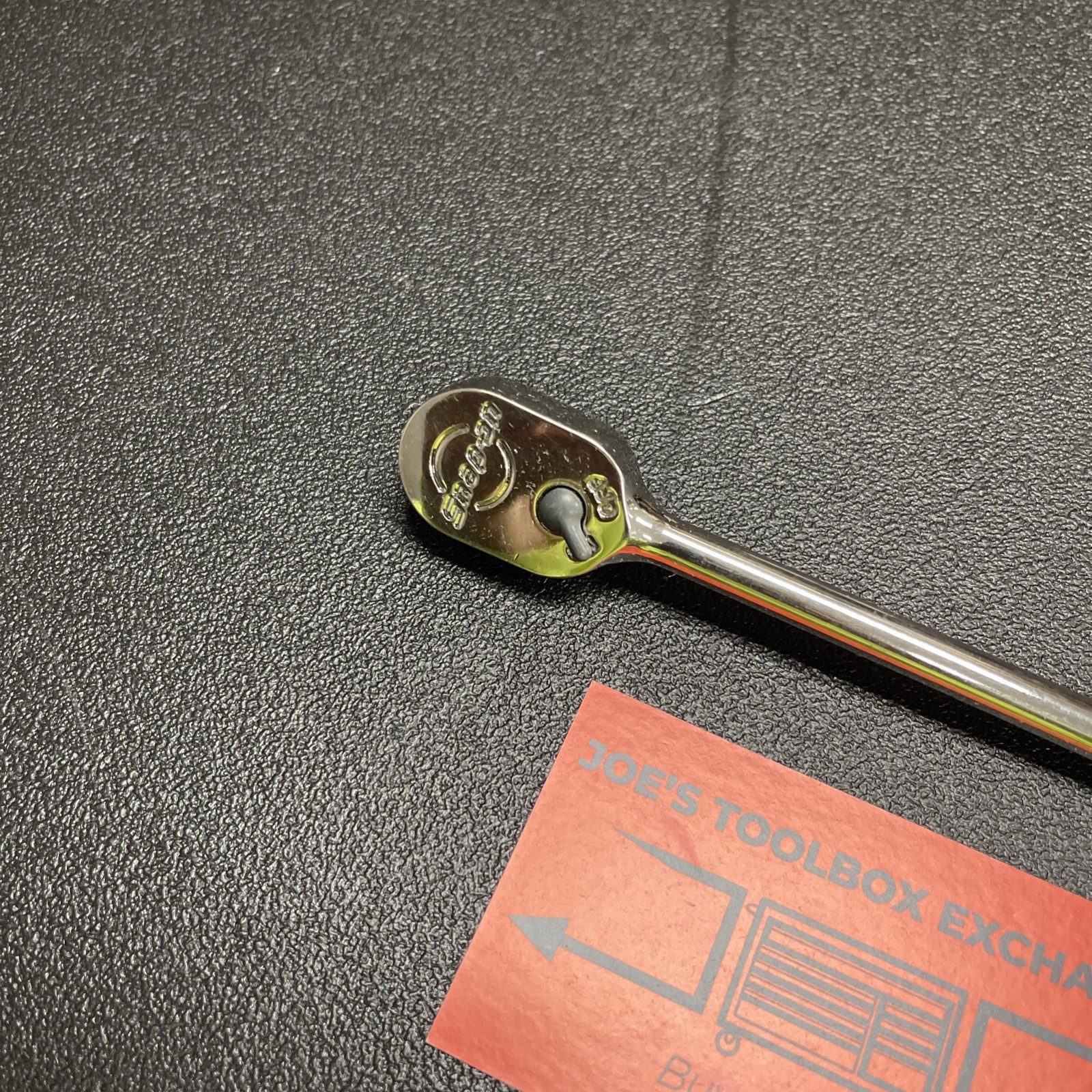 Snap-on Tools USA 1/4″ Drive Chrome Long Handle Fixed Head Ratchet TL72