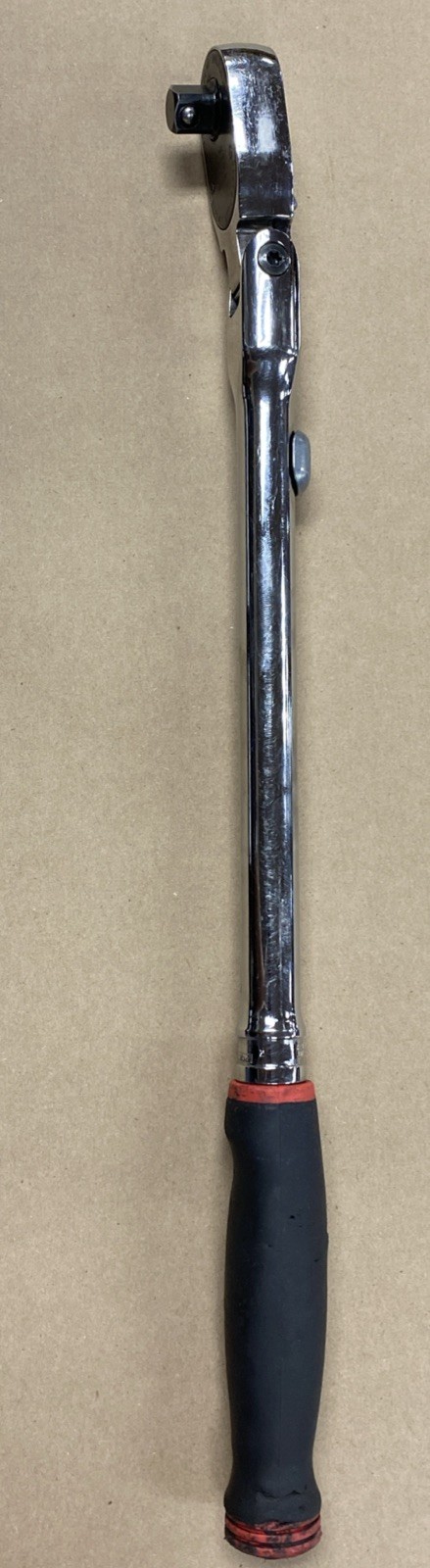 Snap-on SHX80B Locking Flex Head Ratchet 1/2″ Drive Red Soft Grip
