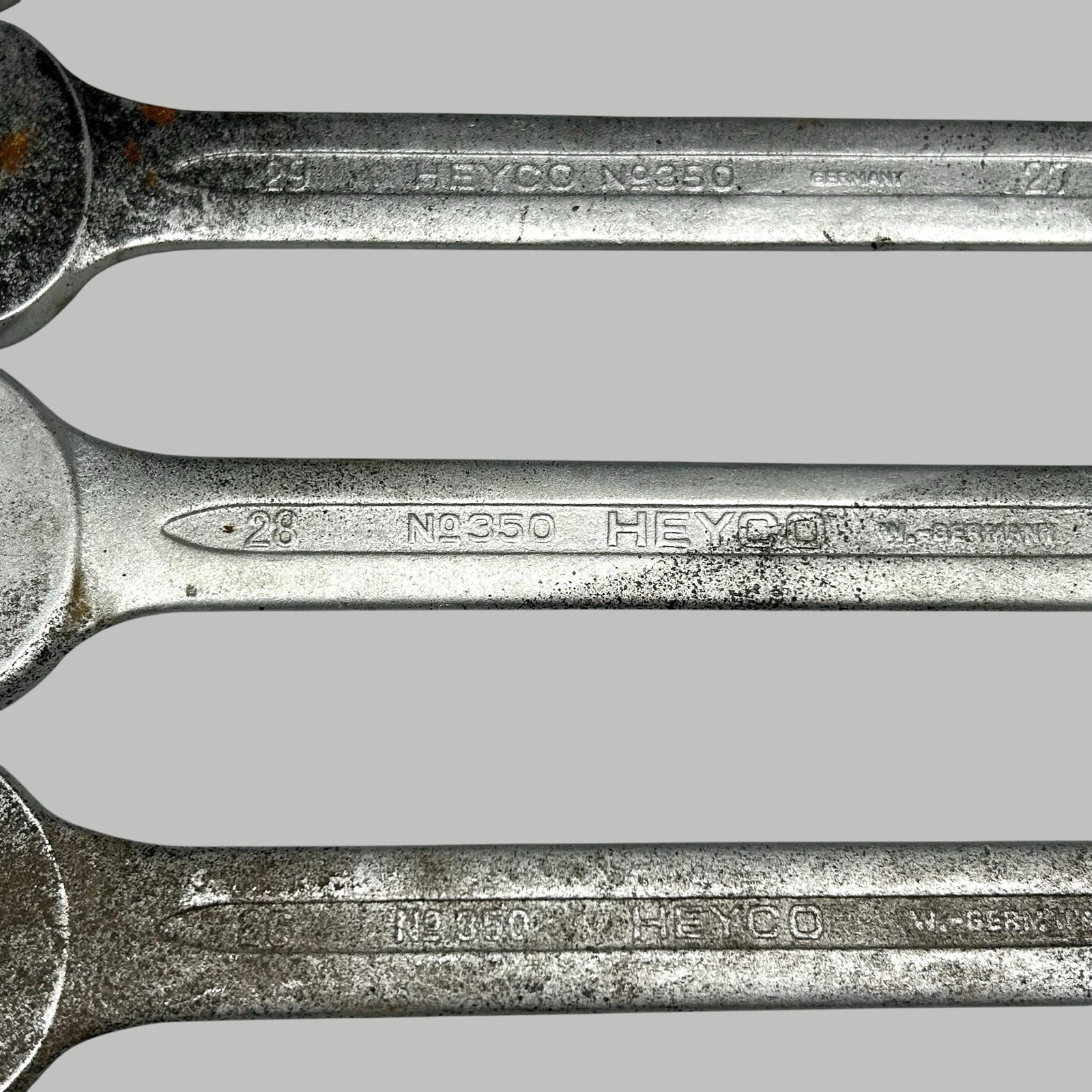 BMW Heyco Lot of 6 Wrench Set Open Ended 32×30 29×27 28×25 26×24 23×21 Plus More