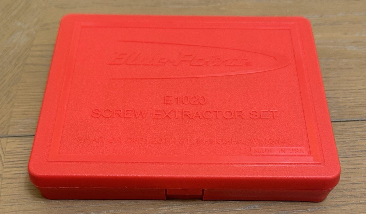 Blue-Point E1020 Screw Extractor Set Snap-On NEW Complete Made in USA
