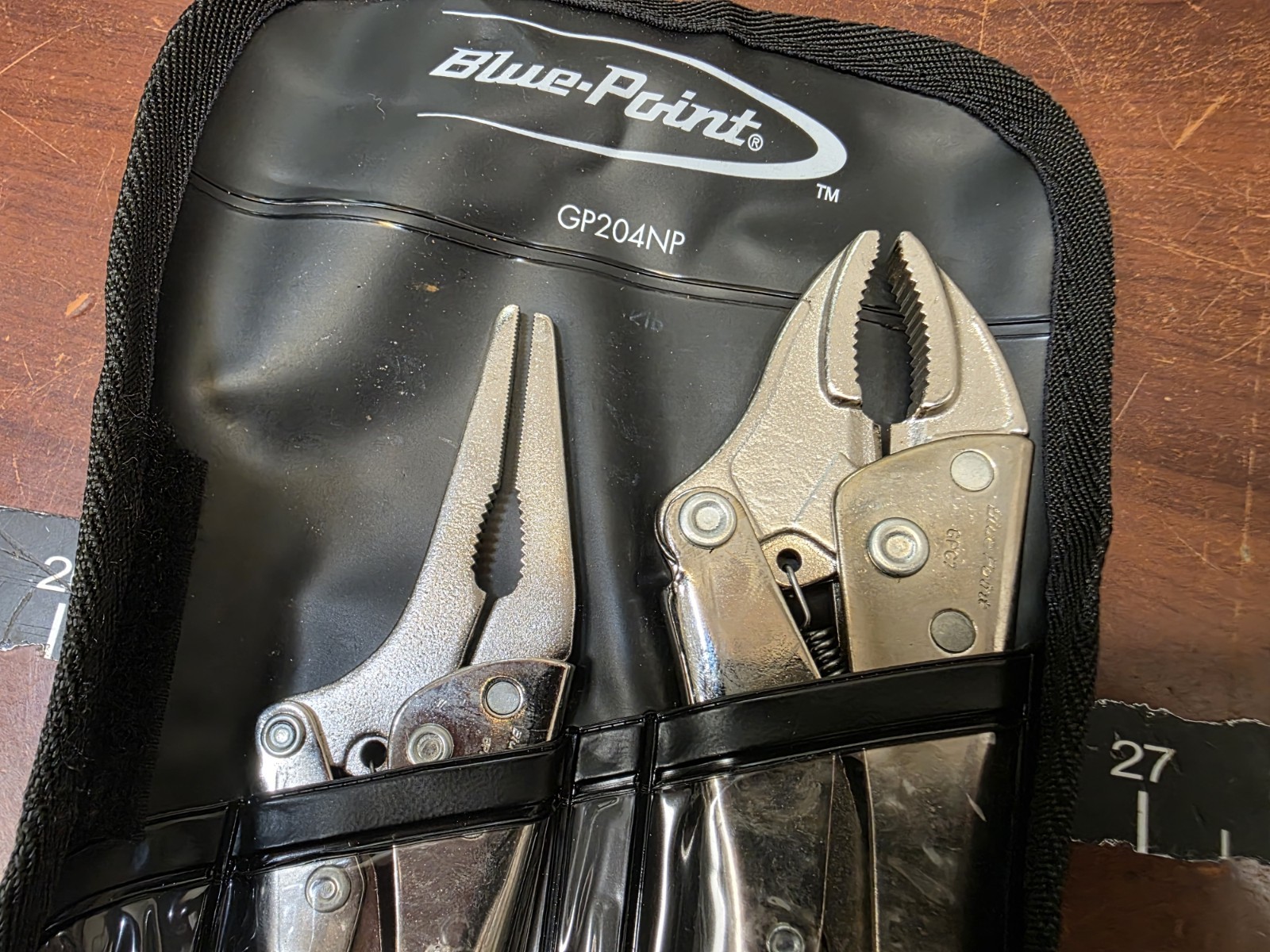 Blue Point Tools Set of 2 Locking Pliers GP204NP