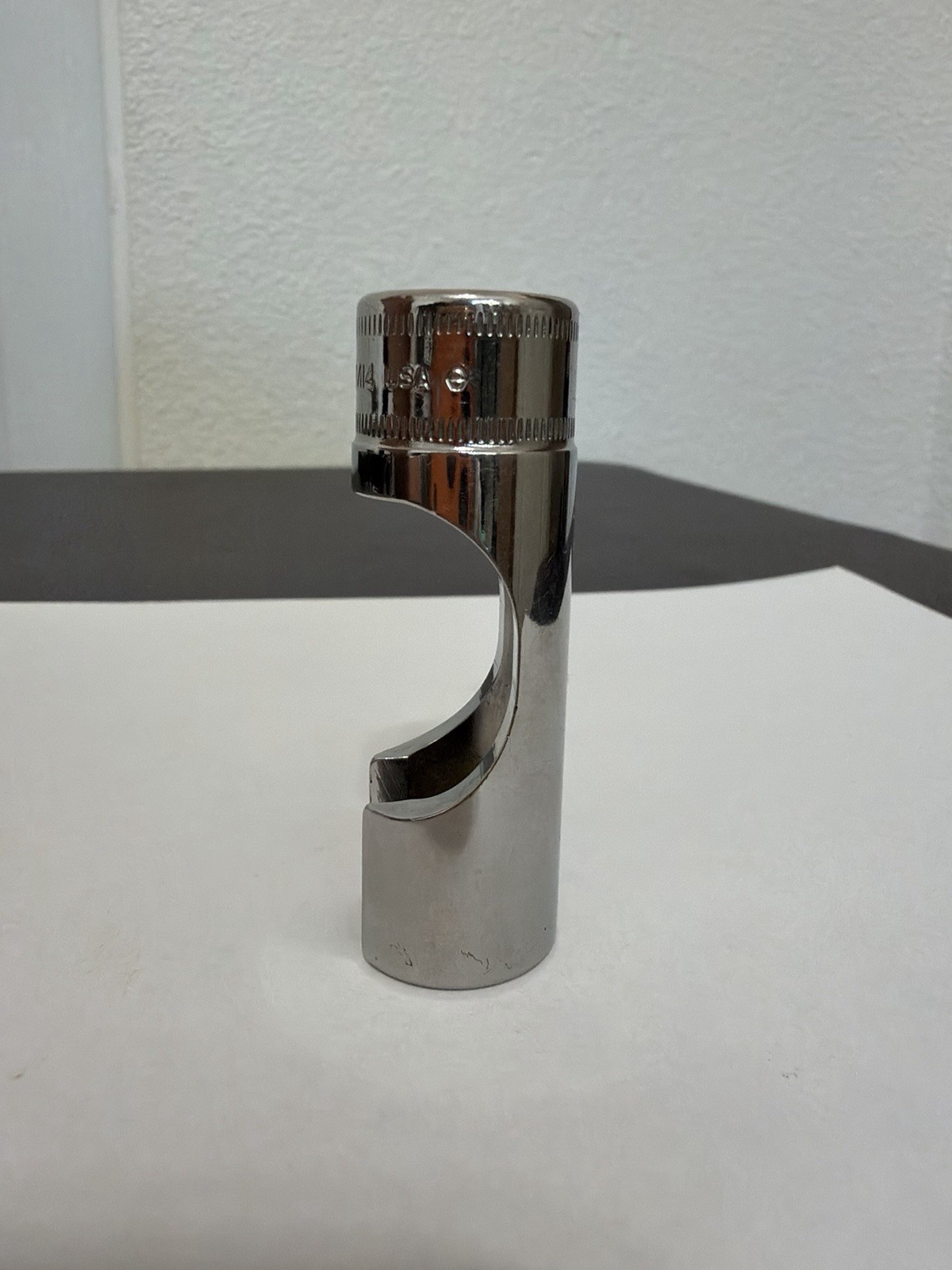 Snap-On Deep Flare Nut Socket FRXM14 14MM 6pt 3/8″ Drive USA Mechanic Line Tool
