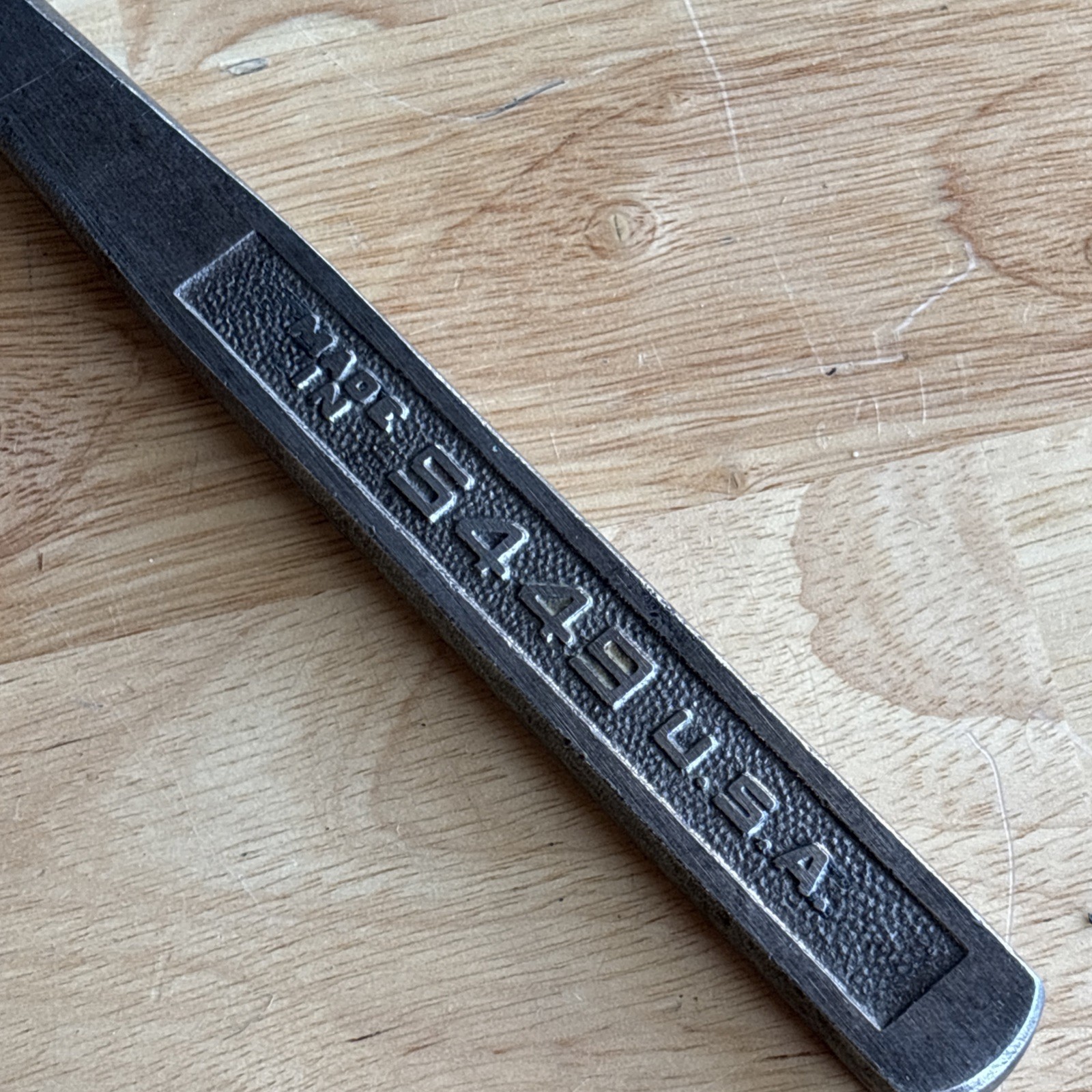 Plomb 10.25″ Ratchet 1/2″ Drive Pebble Handle 5449 Plvmb Plumb Vtg USA