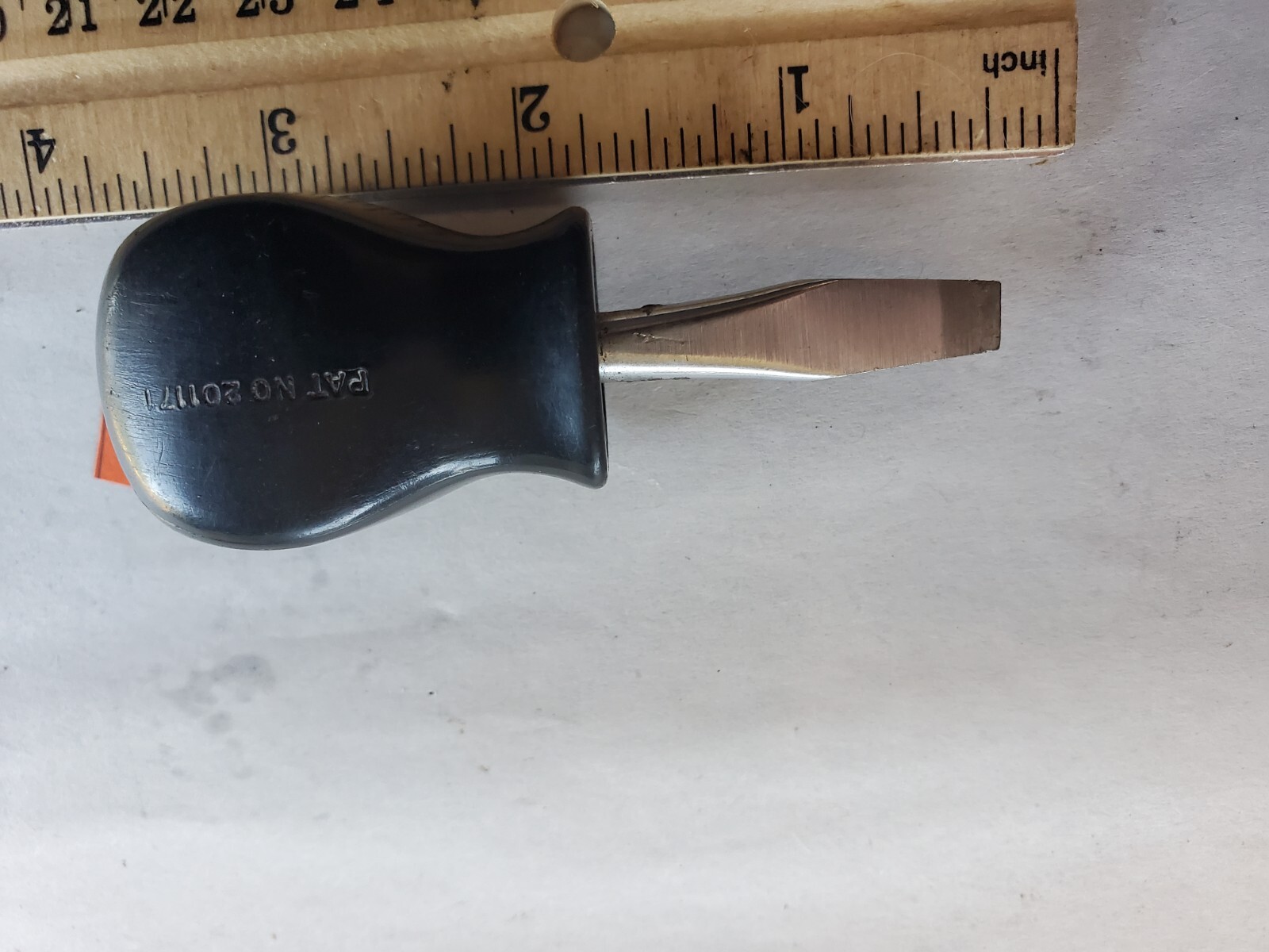 Snap On SSD1 1/4 Blade 1-1/2 inch Shank Stubby Screwdriver