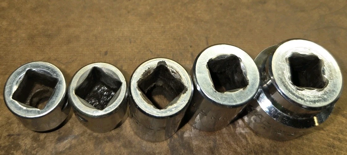 Mac Tools 3/8″ Drive 8pc Chrome 6pt Metric 8 10 13 15 22 mm Shallow Socket