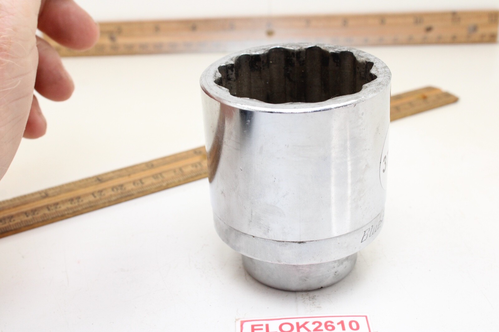 Blue Point U602 1-7/8″ 3/4″ Drive 12 Point SAE Chrome Socket USA