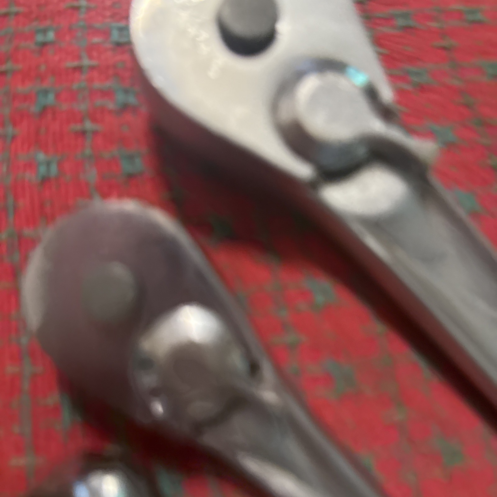 Vintage Craftsman 1/4” 3/8 1/2 Ratchet Set -V- USA , Canada Patents 🇺🇸 Nice!