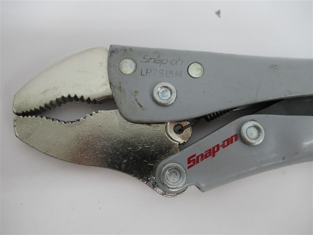 Snap-on LP7SLIM, 7″ Slim Jaw Locking Pliers USED