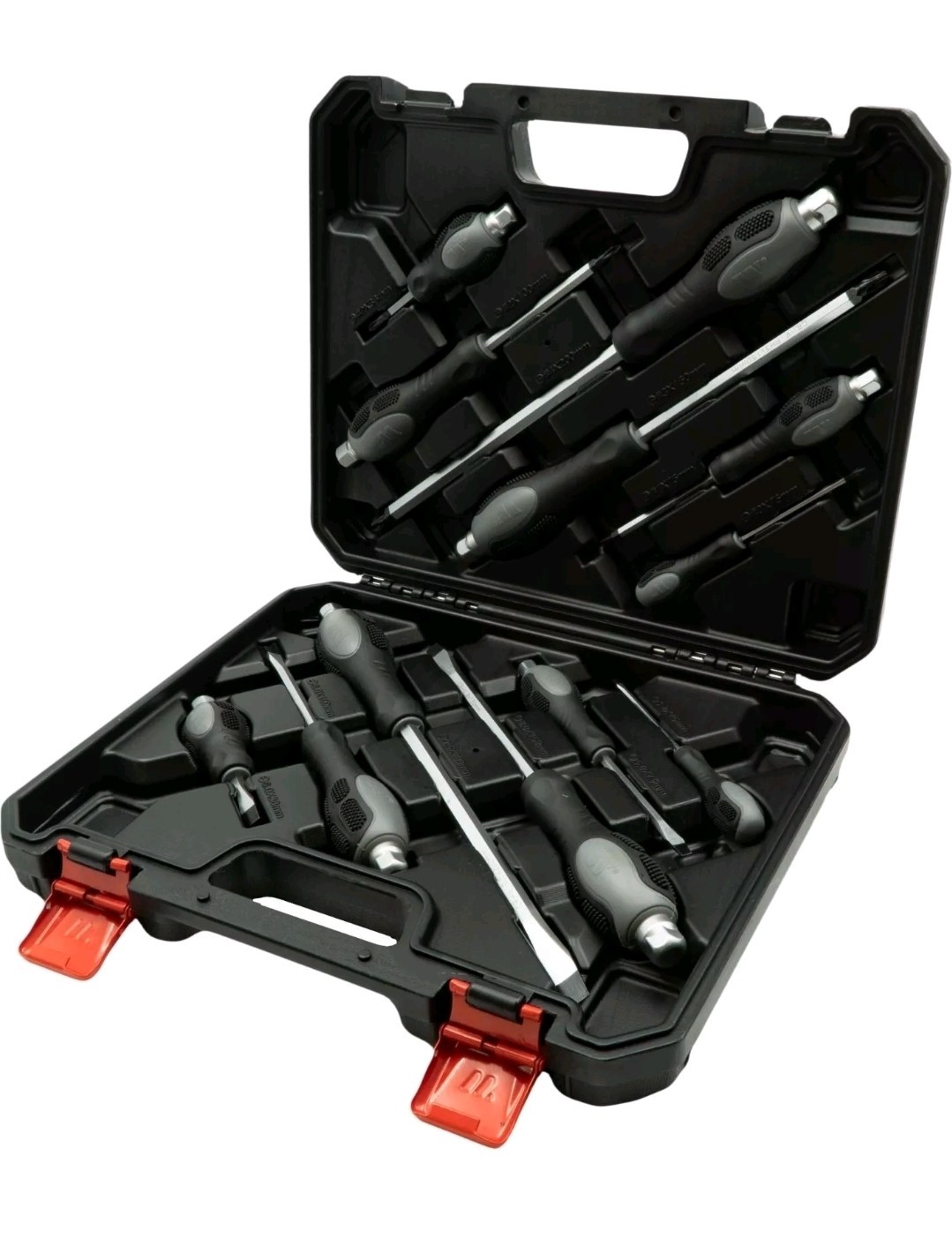 Welzh Werkzeug Screwdriver Set 12pc Go Through Ergonomical Handles PROFESSIONAL