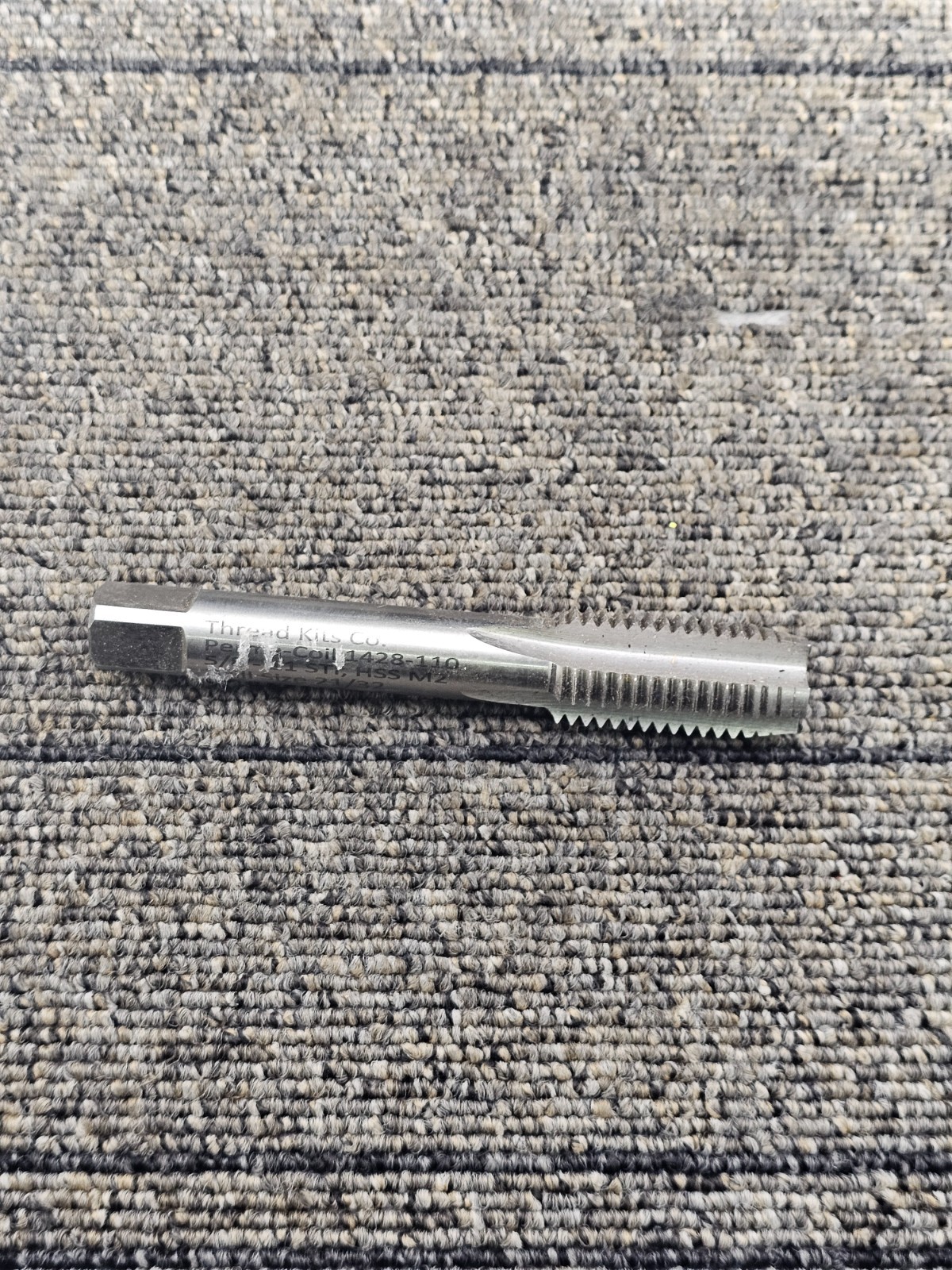 PERMA-COIL 1428-110: 5/8-11 NC STI / Screw Thread Insert Tap 4-Flute HSS M2