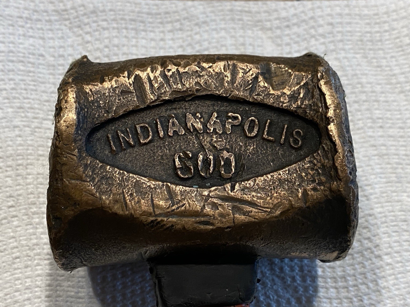 Proto 1431 Indianapolis 500 Brass Knockoff KO Non Sparking Sledge Hammer 3-3/4