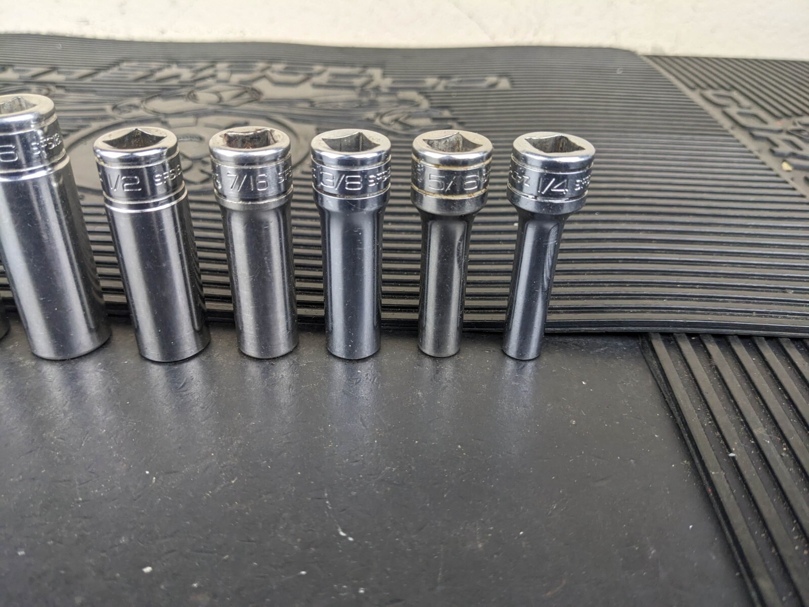 #bg225 Snap on Tools 211SFSY 3/8″ Drive Deep Chrome Socket Set Socket Set