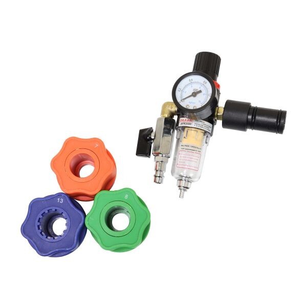 24pc Engine Oil Filler Set With Oil Drain Air Fitting US PRO 6282