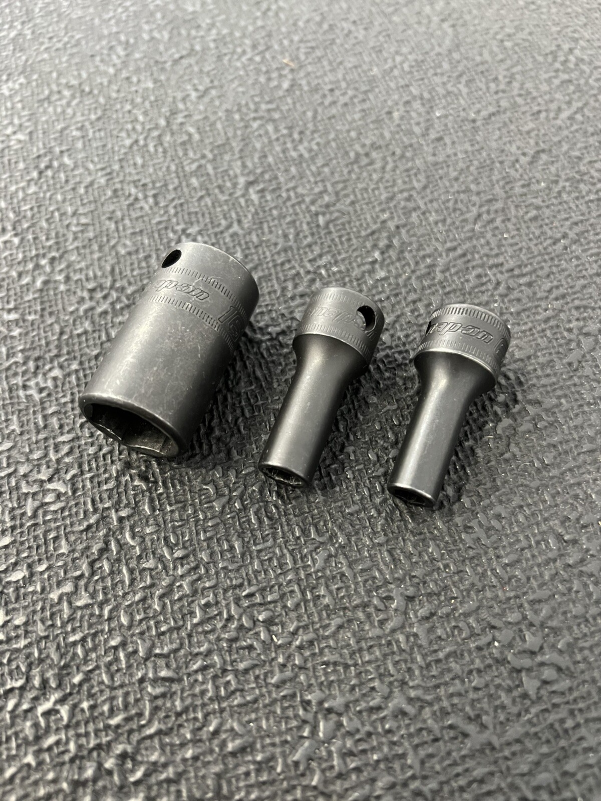 Snap On Tools 3/8″ 6mm 7mm 20mm Semi Deep Impact Socket IMFMS6 IMFMS7 IMFMS20
