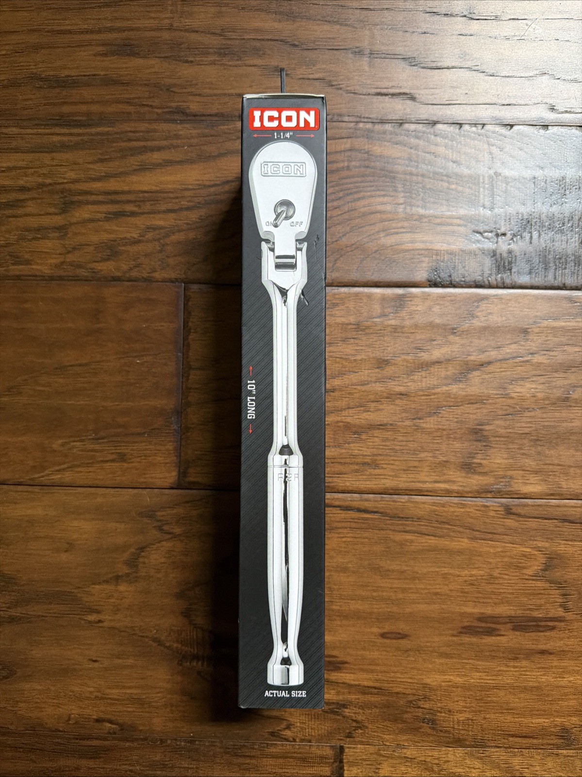 ICON Professional Ratchet Flex Head 90 Tooth 3/8″ Drive Chrome #R2F