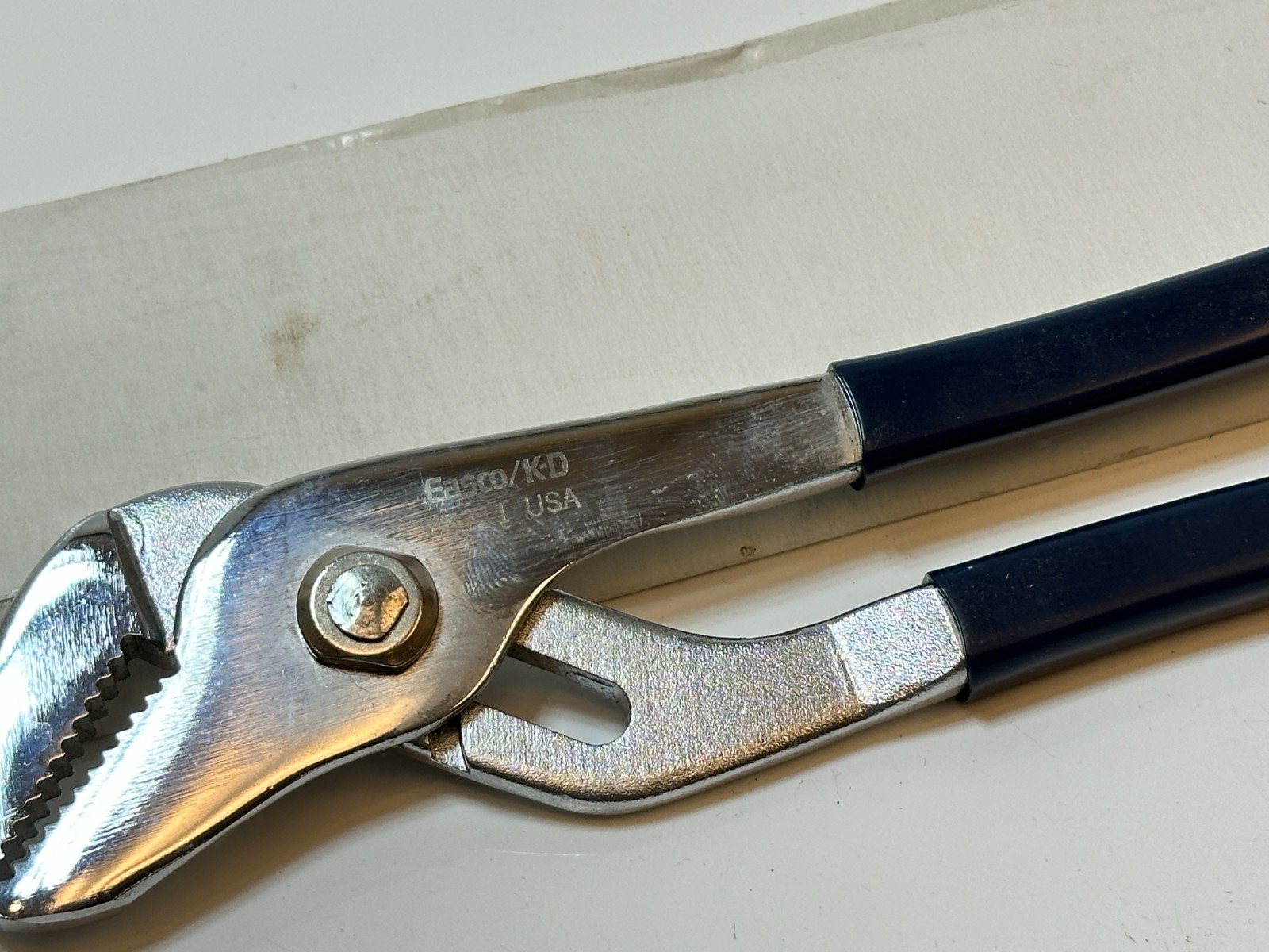 Easco (KD) Tools USA 45711 Tongue & Groove Water Pump Pliers, NEW Old Stock, Box
