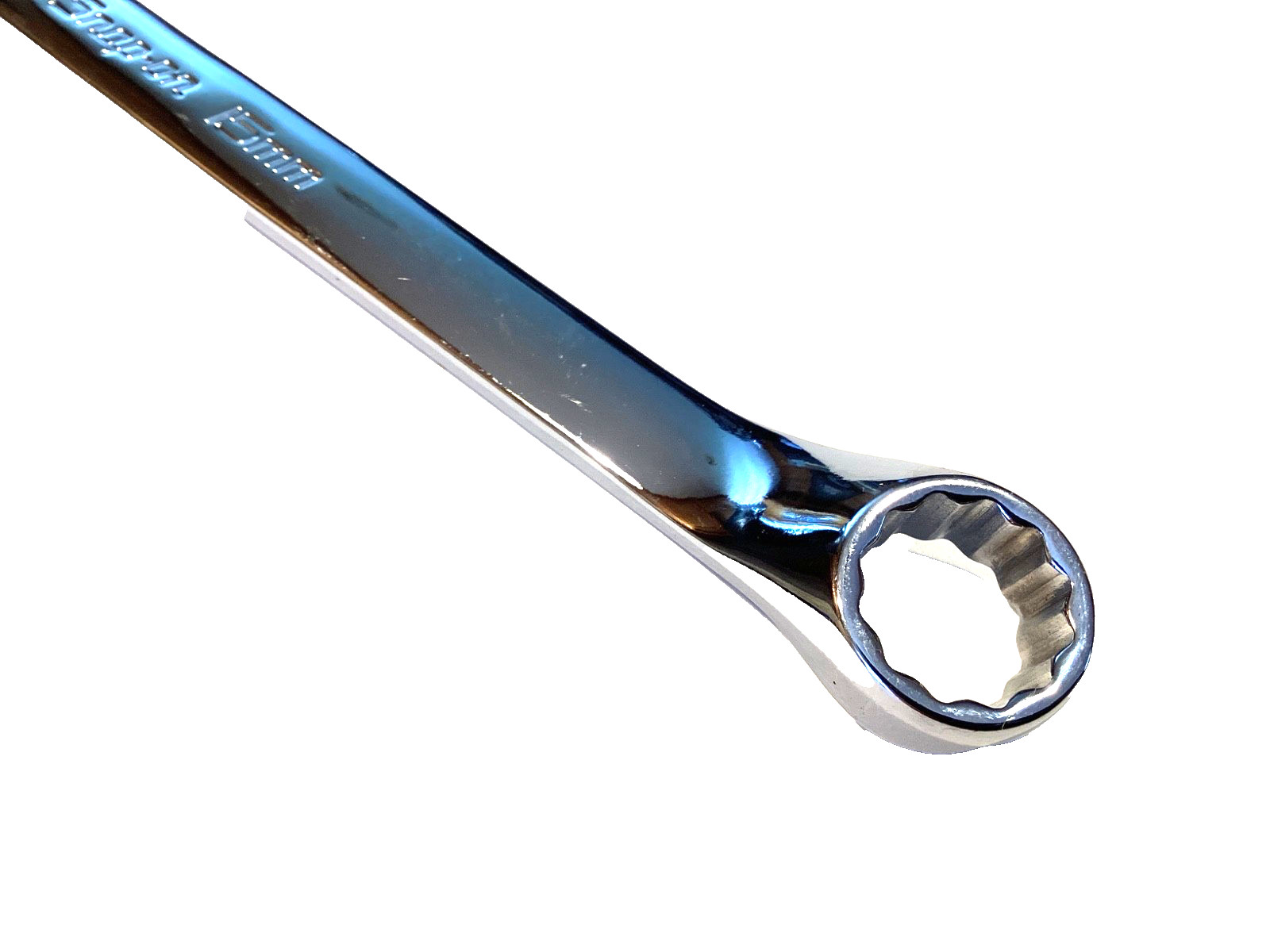 Snap On USA XBM1315 NEW 13MM x 15MM 12 Point Metric 10° Offset Chrome Box Wrench