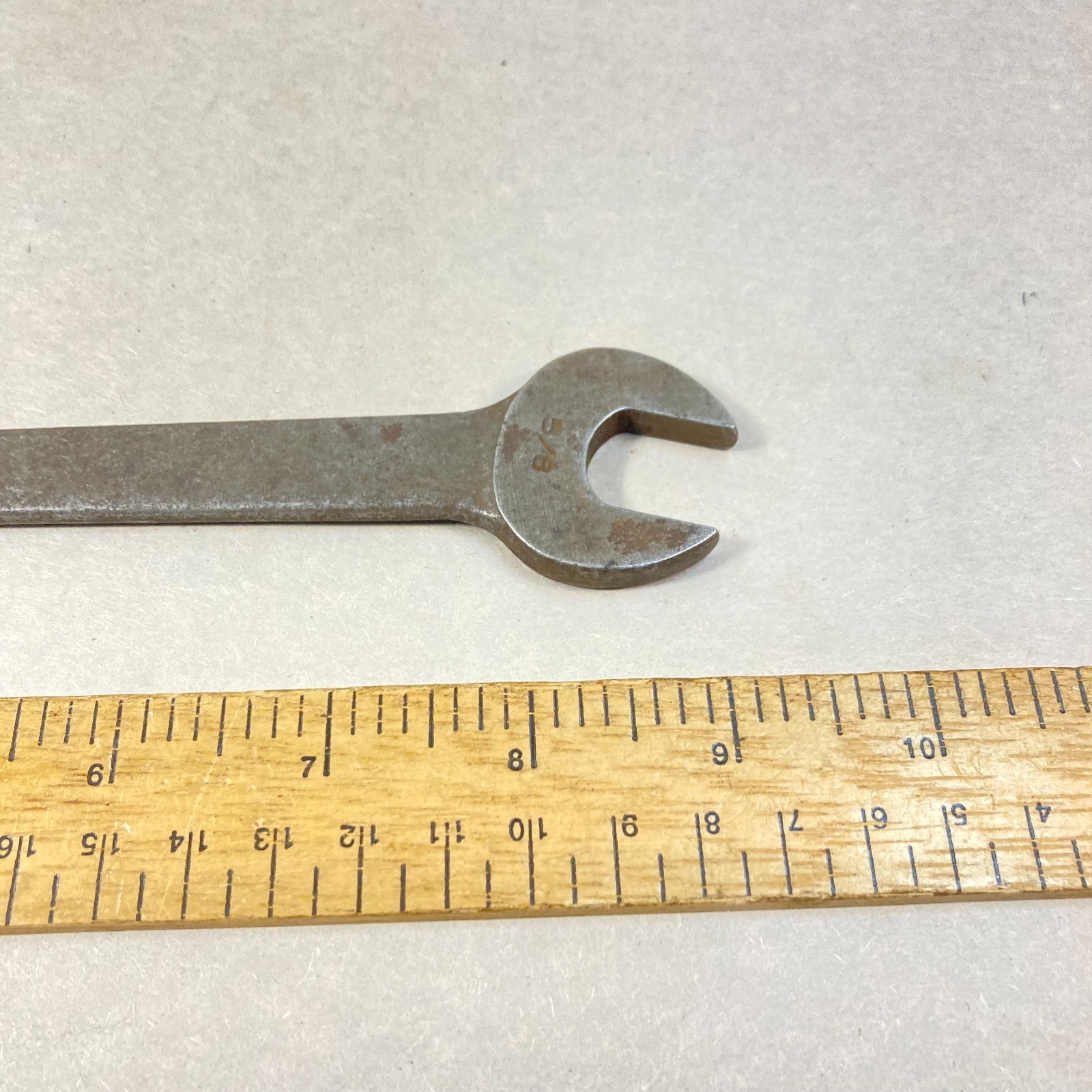 Vintage Bonney Wrench 5/8″-9/16″ Open End #1727 USA