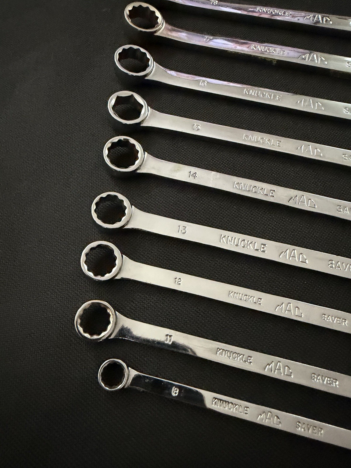 Mac Tools 9 Piece Metric Knuckle Saver Wrench Set – 8-18 – MCLKS –
