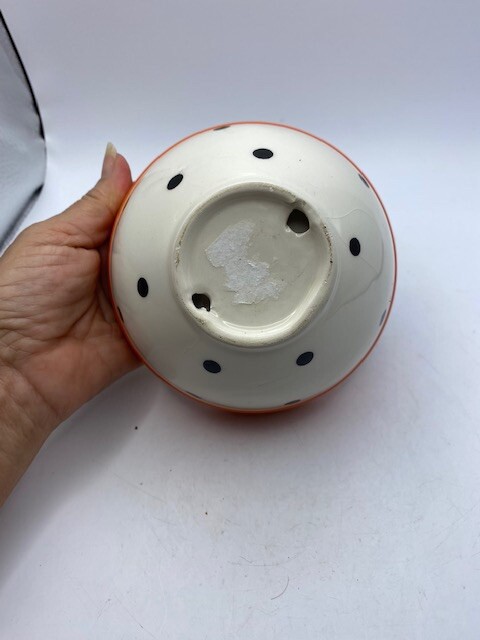 Ceramic Skull Head Bowl Pre Owned Unmarked Name Brand