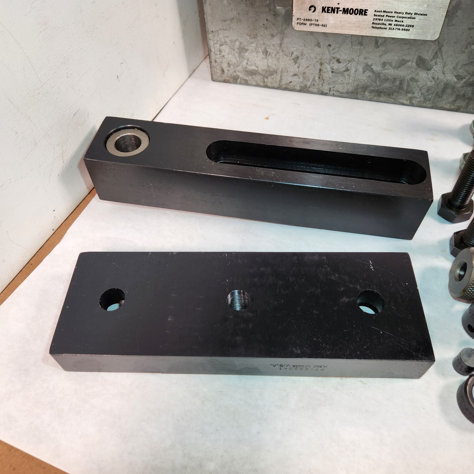 Kent-moore PT 2860-A Thread Repair Kit 2860 1 2A 3 4 5 6 7 10 15 18 19 1000-2A