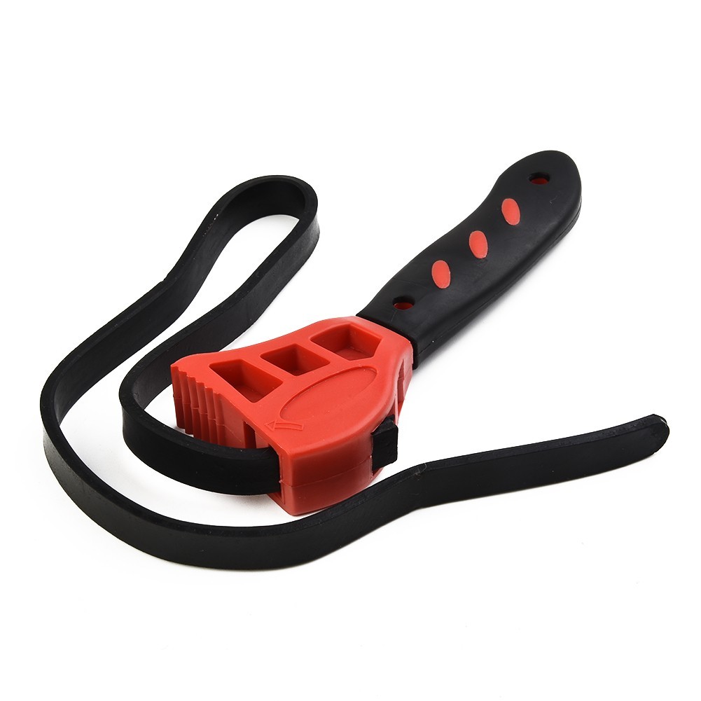 Bottle Opener Repair Tool Wrench Tool Adjustable Rubber Strap Hand Tools