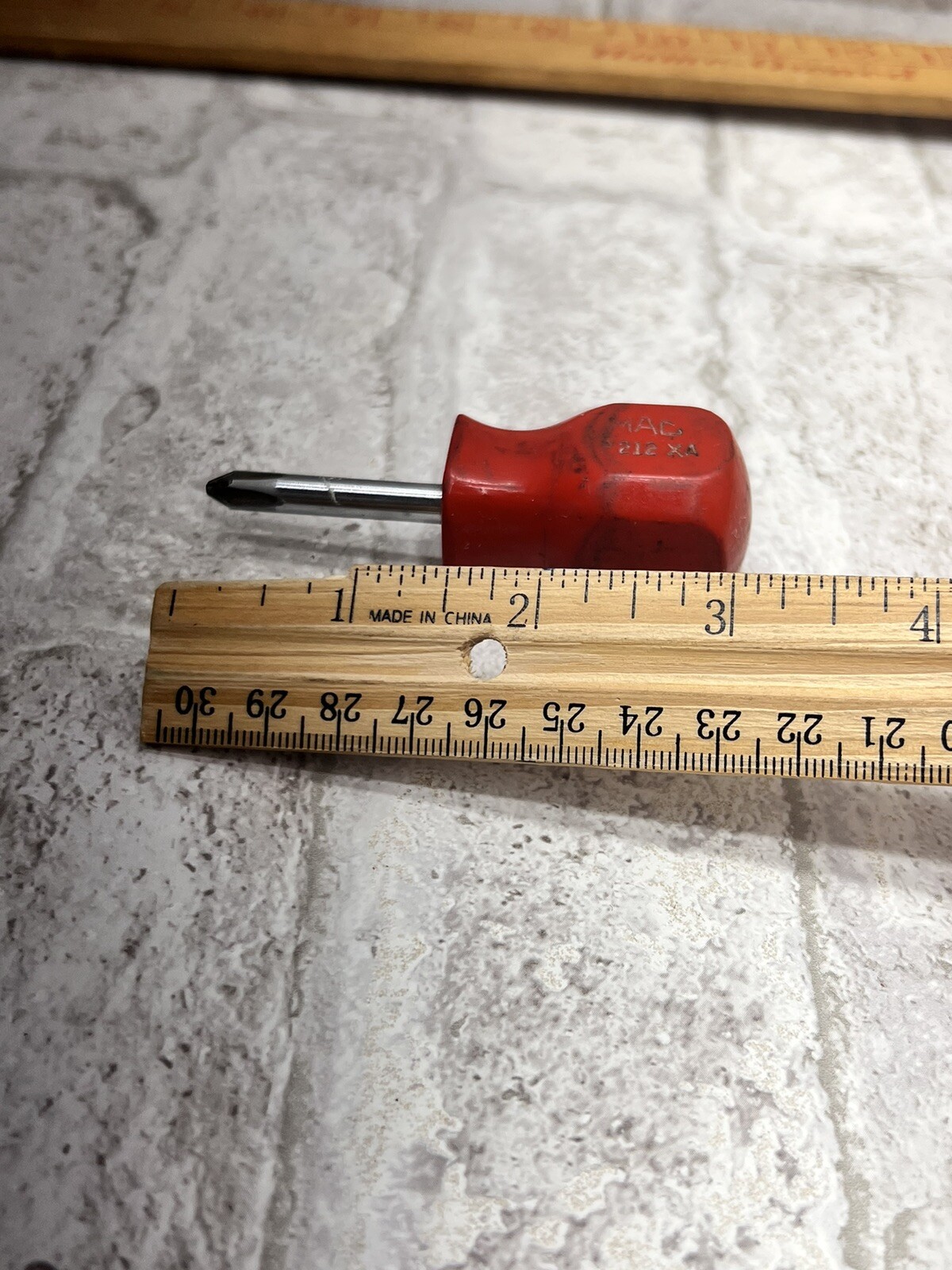 MAC TOOLS STUBY PHILLIPS SCREWDRIVER P212XA RED