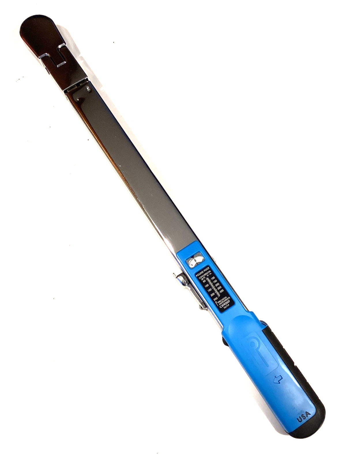 Precision Instruments USA 1/2″ Drive Torque Wrench With Snap Latch Case C3FR250F