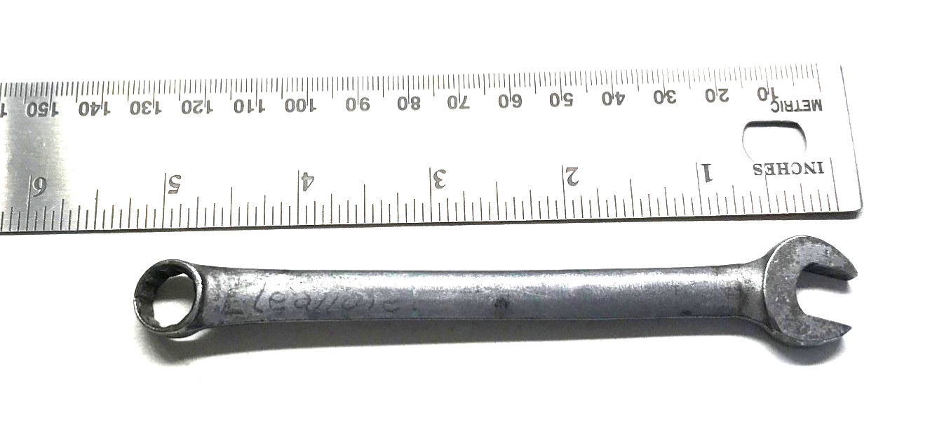 Vintage Blue Point/Snap On OEX 120 3/8” Combination Wrench made in USA