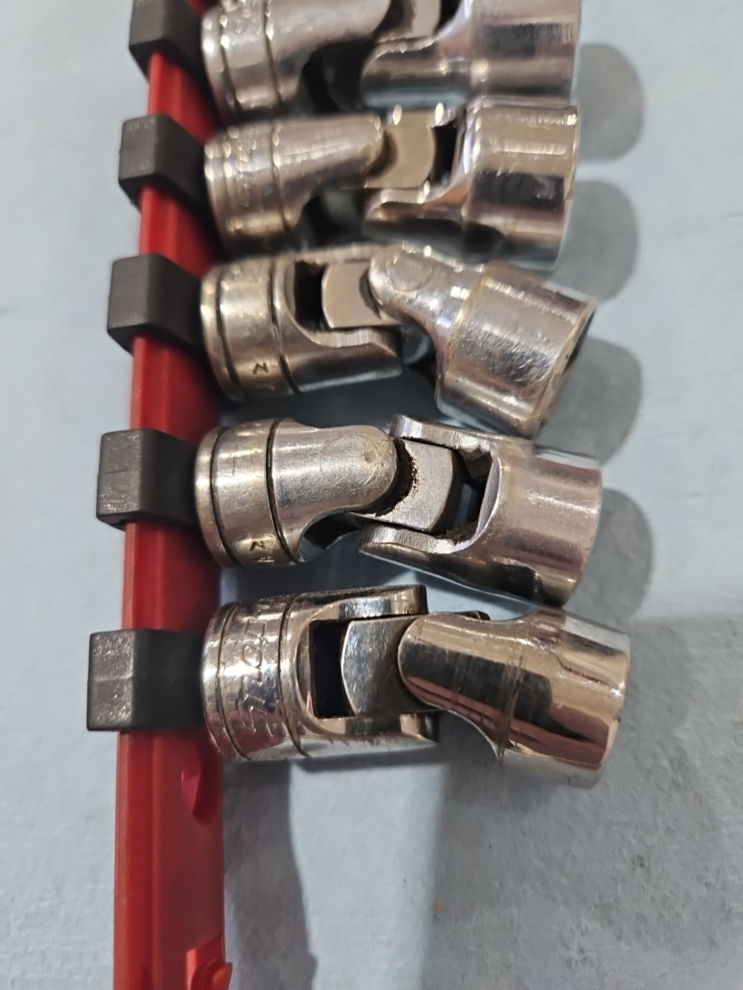 SNAP-ON 3/8″ Drive Universal/Swivel Sockets FS14A 7/16” -FS24 3/4”
