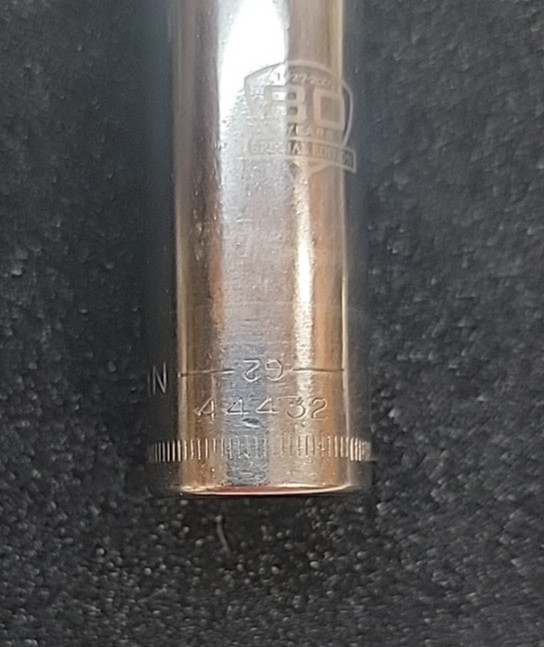 Craftsman Tools 15mm 3/8″ Drive Deep Well Socket 80 Years Special Edition 44432
