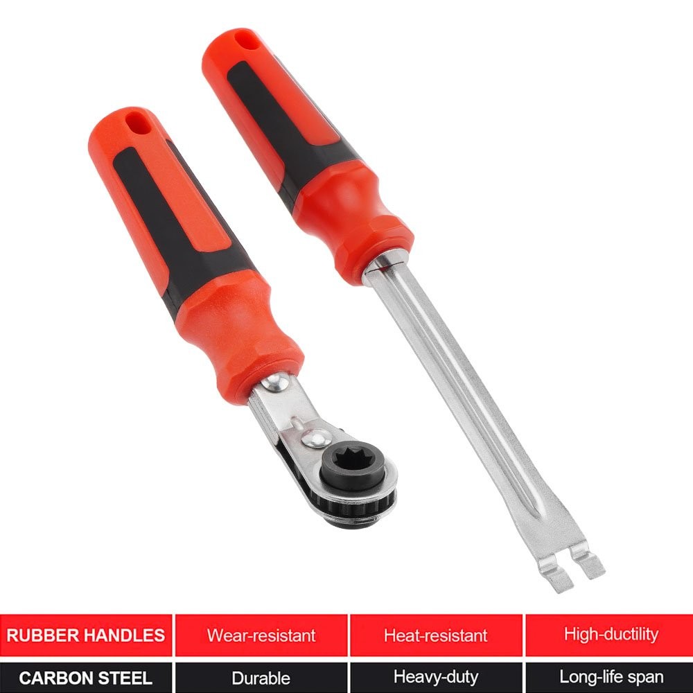 Slack Adjuster Tool Set – 5/16′ Double Square Reversible Ratcheting Wrench US