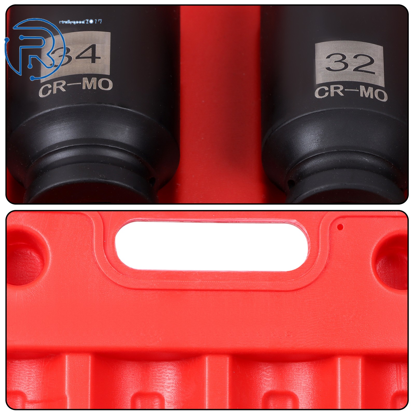 12 point 1/2″ Drive Deep Spindle Axle Nut Socket Set MM 30mm 32mm 34mm 36mm 4pcs